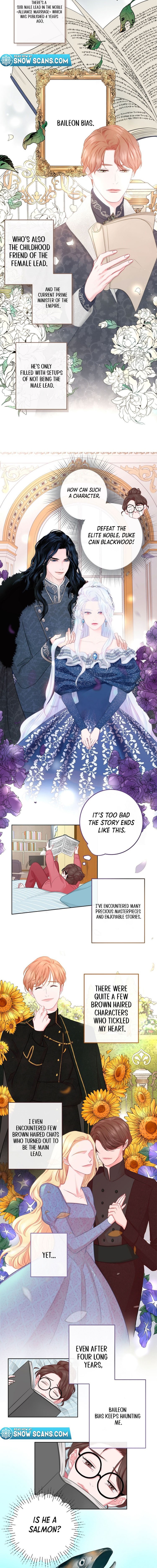 The Fate of the Perennial Sub Male Lead Is in My Hands Chapter 1 - Page 1