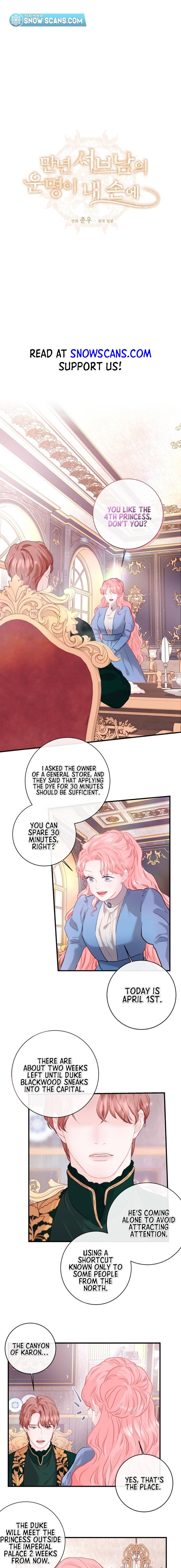 The Fate of the Perennial Sub Male Lead Is in My Hands Chapter 3 - Page 1