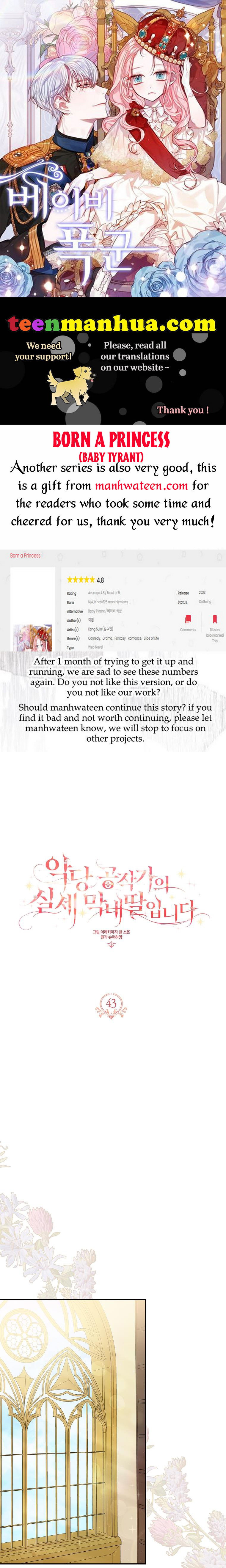 The Youngest Daughter of the Villainous Duke Chapter 43 - Page 1