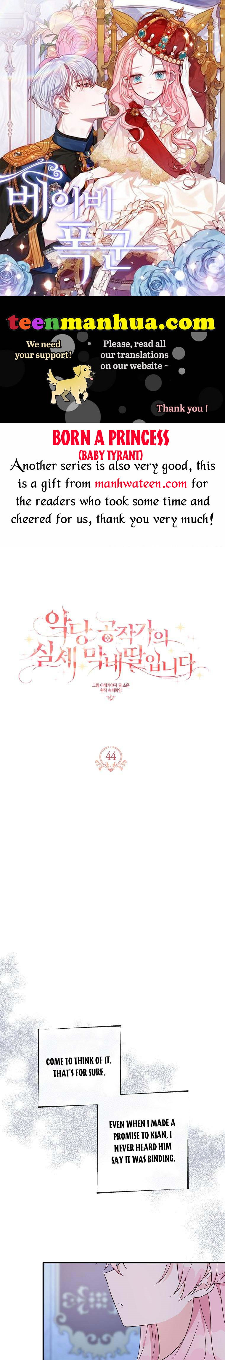 The Youngest Daughter of the Villainous Duke Chapter 44 - Page 1