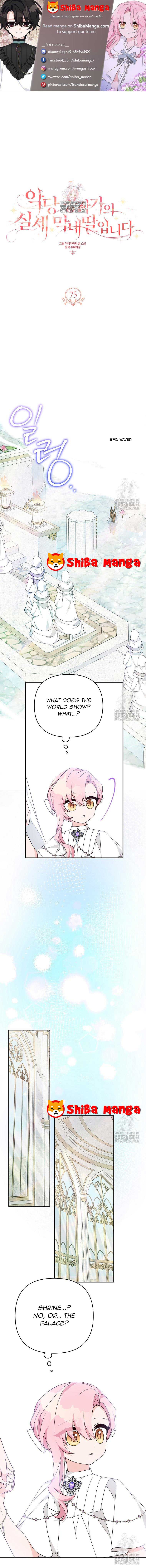 The Youngest Daughter of the Villainous Duke Chapter 75 - Page 1