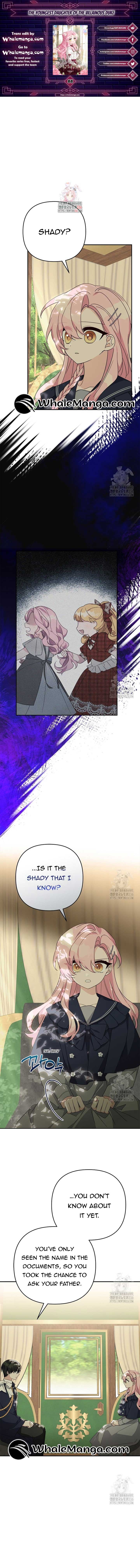 The Youngest Daughter of the Villainous Duke Chapter 88 - Page 1