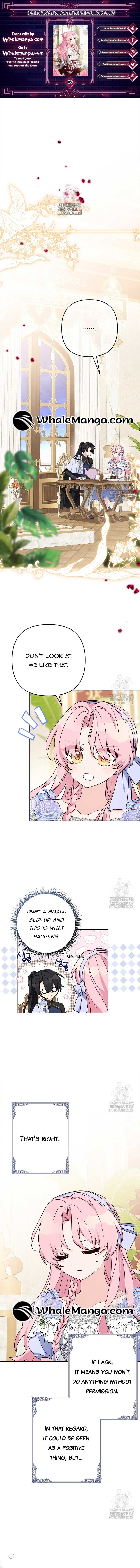 The Youngest Daughter of the Villainous Duke Chapter 89 - Page 1