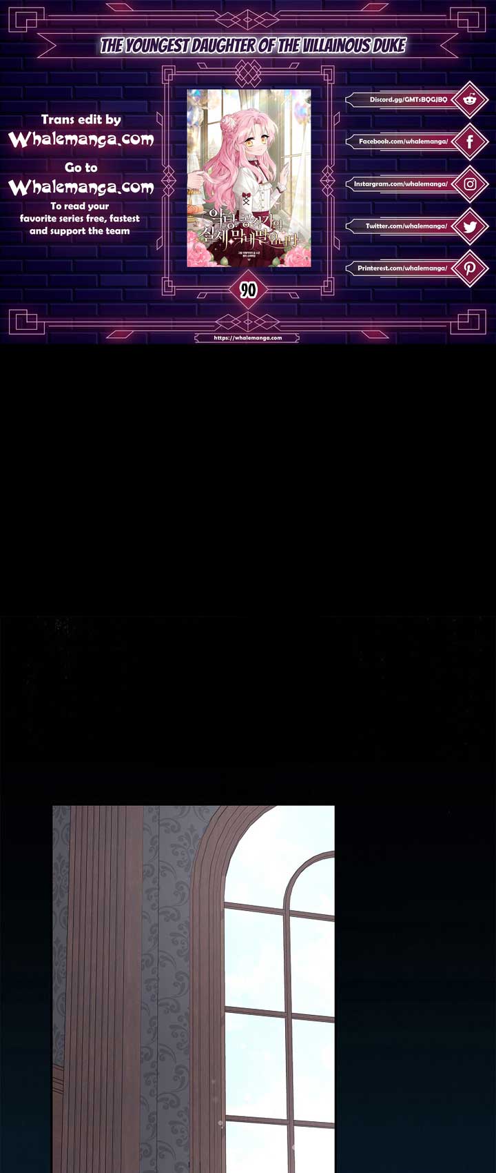 The Youngest Daughter of the Villainous Duke Chapter 90 - Page 1