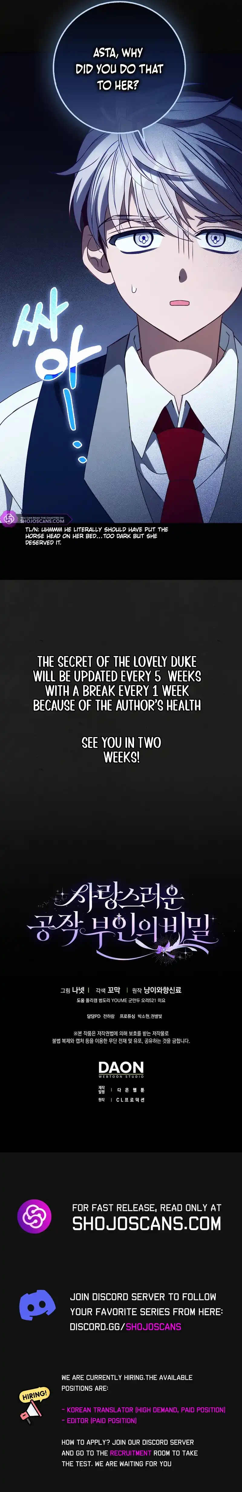 The secrets of the lovely duchess Chapter 30 - Page 8