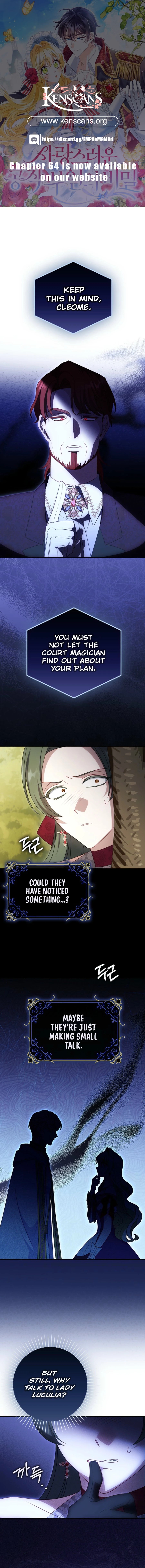 The secrets of the lovely duchess Chapter 54 - Page 1