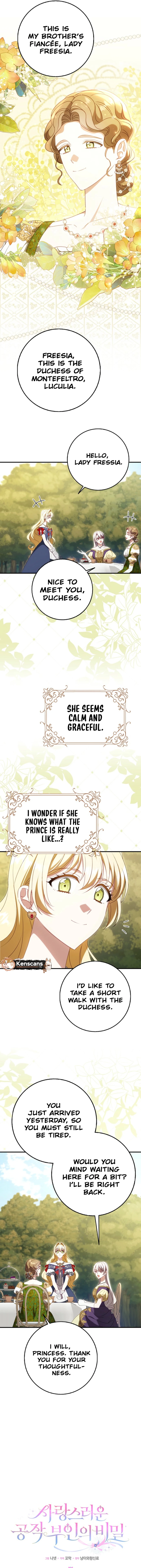 The secrets of the lovely duchess Chapter 54 - Page 5