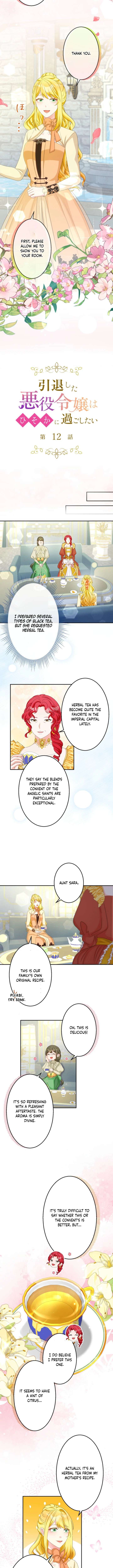 The Retired Villainess Wants to Live Quietly Chapter 12 - Page 2