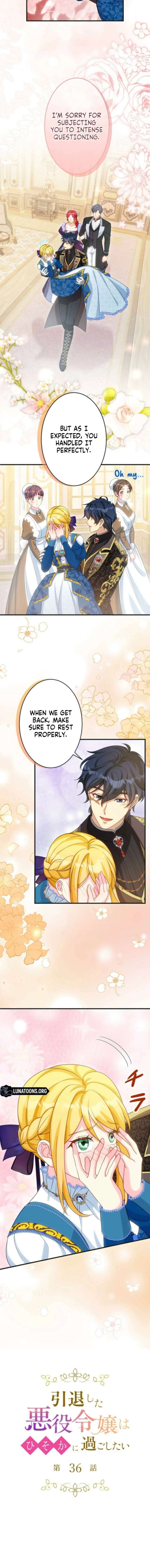 The Retired Villainess Wants to Live Quietly Chapter 36 - Page 4