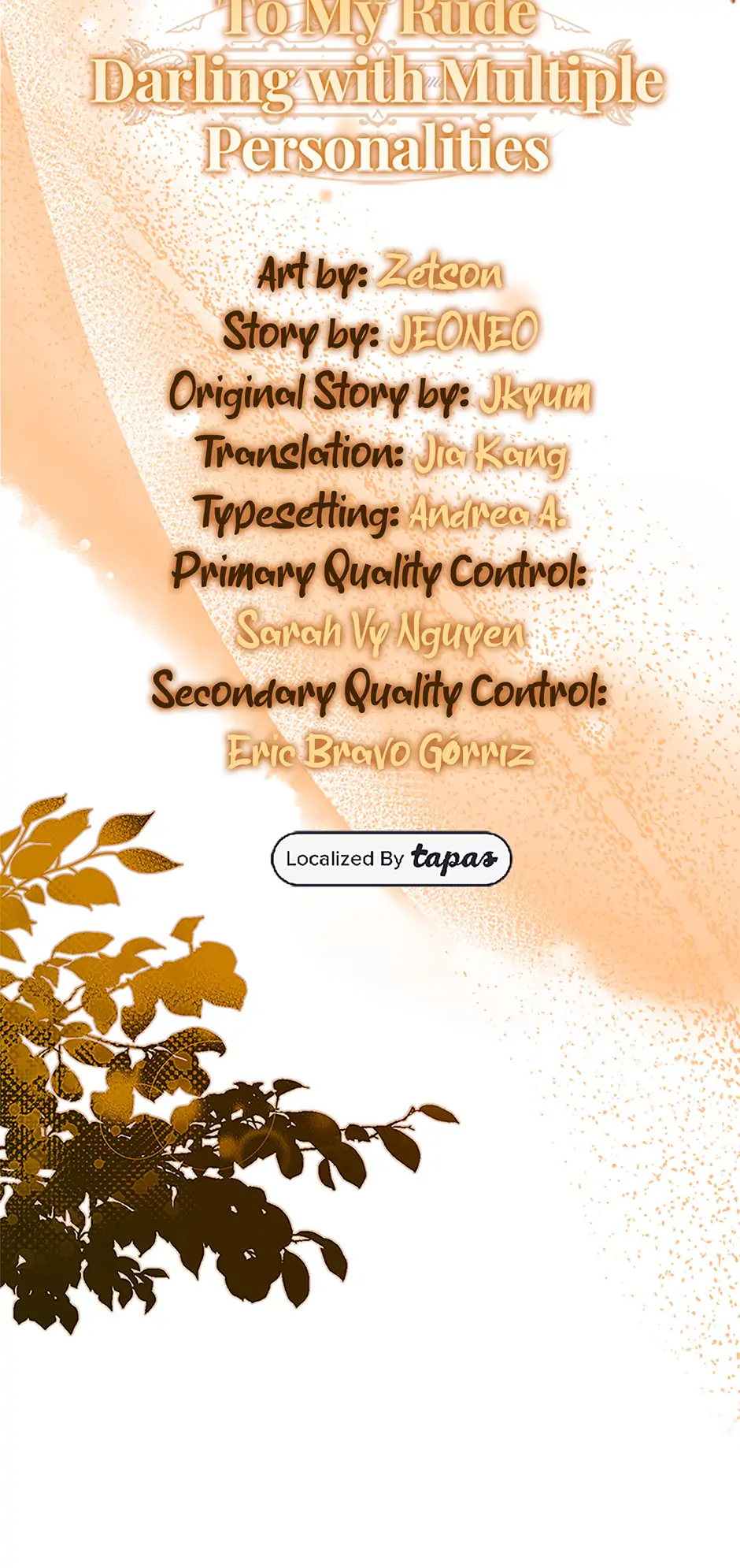 Dear My Rude Darling With Multiple Personality Chapter 14 - Page 15