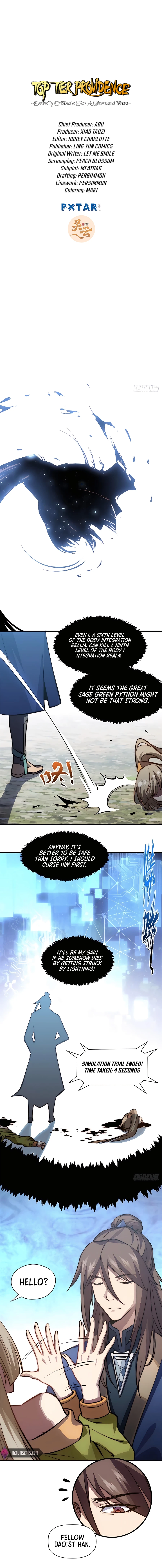 Top Tier Providence: Secretly Cultivate for a Thousand Years Chapter 103 - Page 1