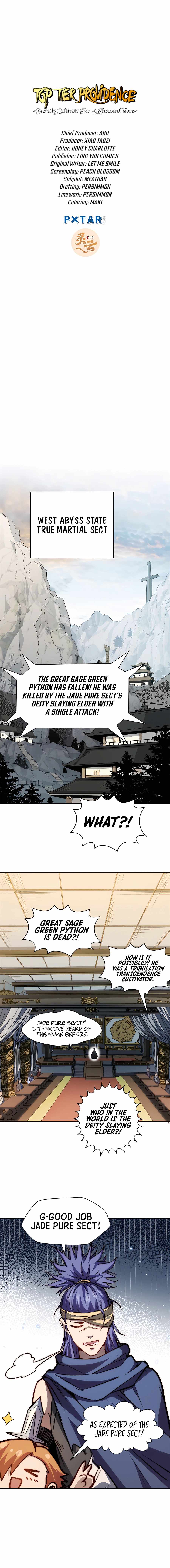 Top Tier Providence: Secretly Cultivate for a Thousand Years Chapter 113 - Page 2