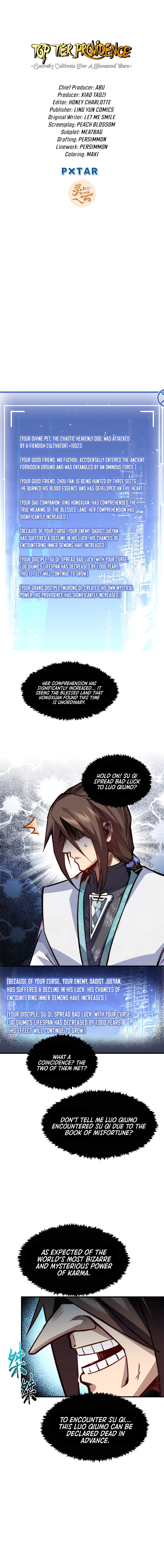 Top Tier Providence: Secretly Cultivate for a Thousand Years Chapter 120 - Page 3