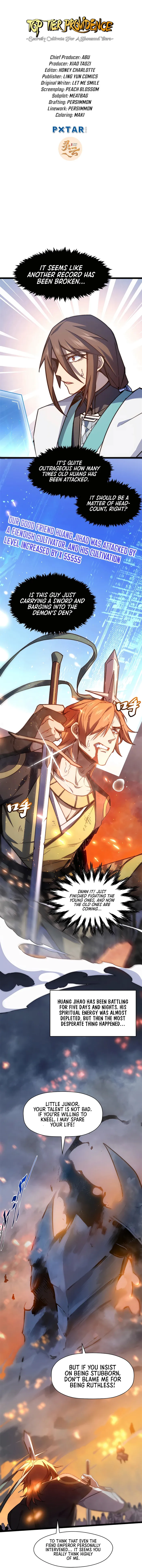 Top Tier Providence: Secretly Cultivate for a Thousand Years Chapter 132 - Page 1