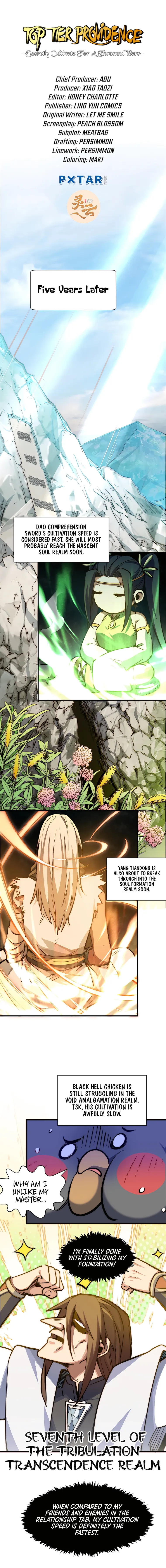 Top Tier Providence: Secretly Cultivate for a Thousand Years Chapter 135 - Page 1