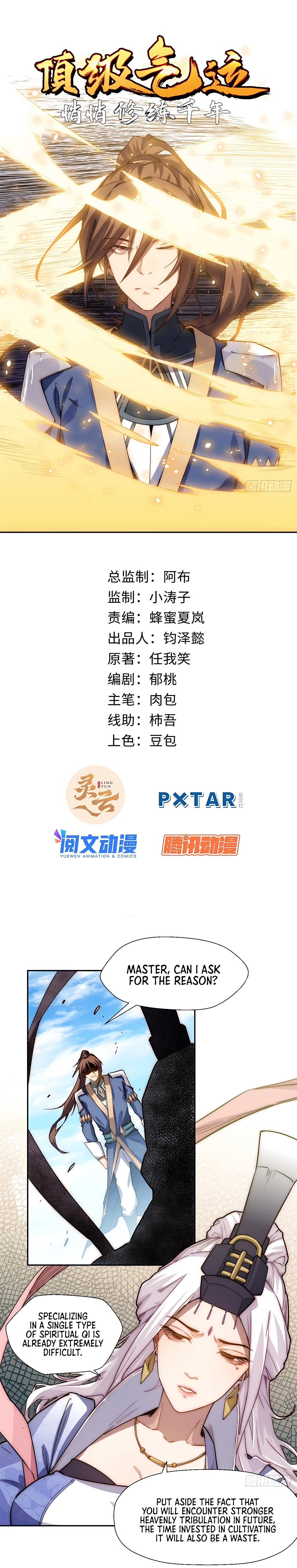 Top Tier Providence: Secretly Cultivate for a Thousand Years Chapter 9 - Page 1