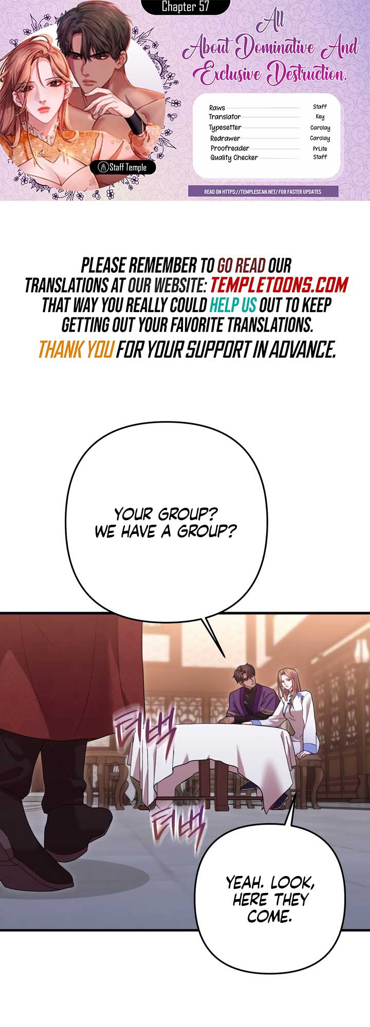 All About Dominative And Exclusive Destruction Chapter 57 - Page 1