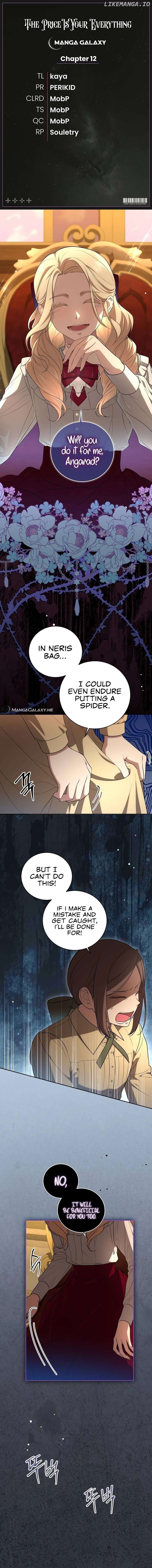 The Price Is Your Everything Chapter 12 - Page 1