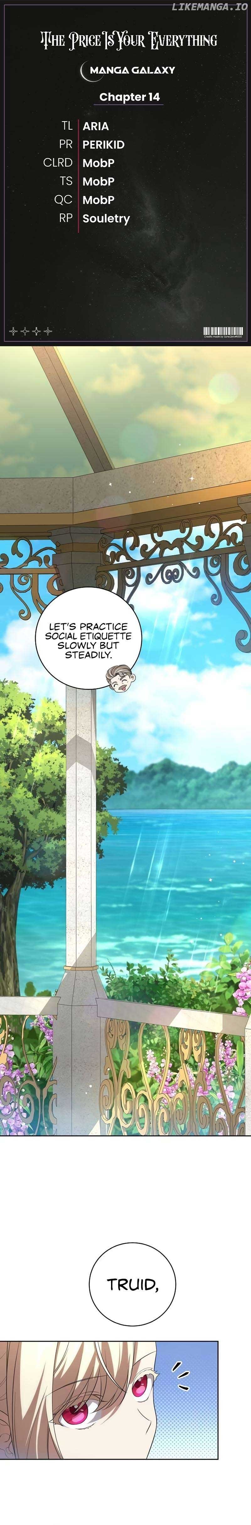 The Price Is Your Everything Chapter 14 - Page 1