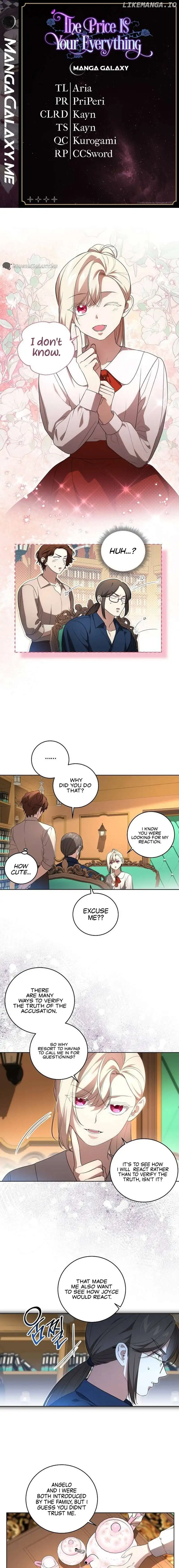 The Price Is Your Everything Chapter 28 - Page 1