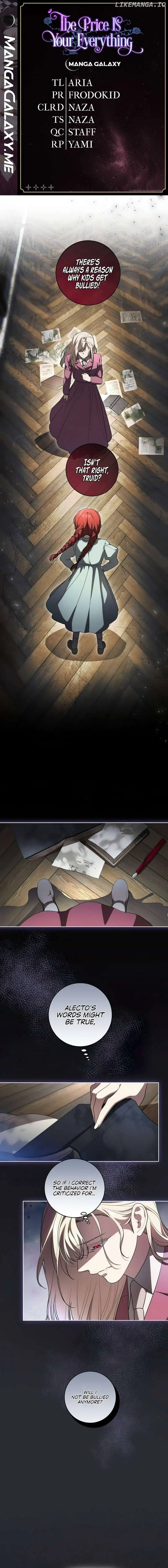 The Price Is Your Everything Chapter 30 - Page 1