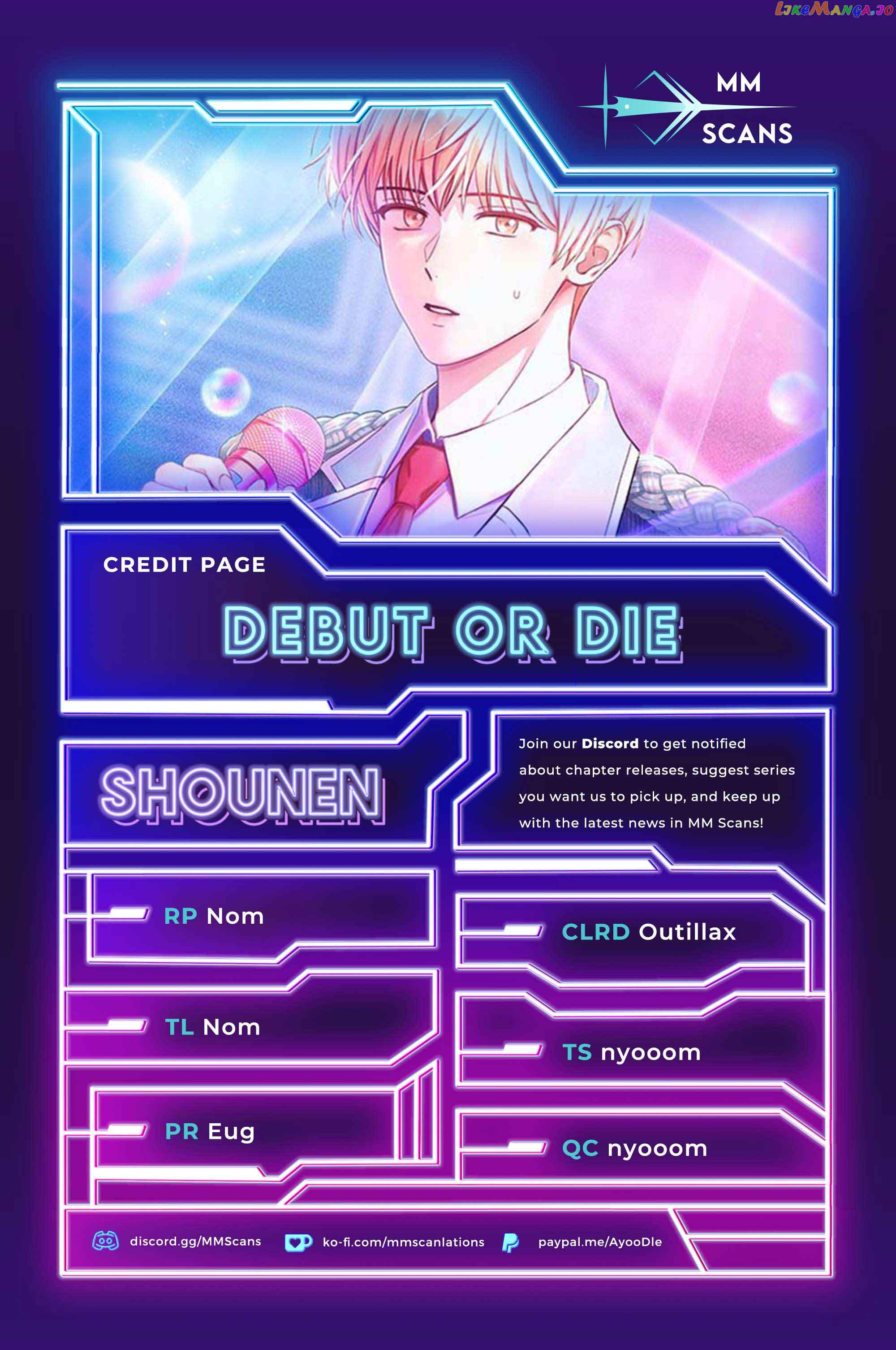 Debut or Die Chapter 50 - Page 1