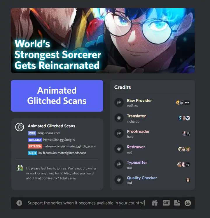 World’s Strongest Sorcerer Gets Reincarnated Chapter 1 - Page 1