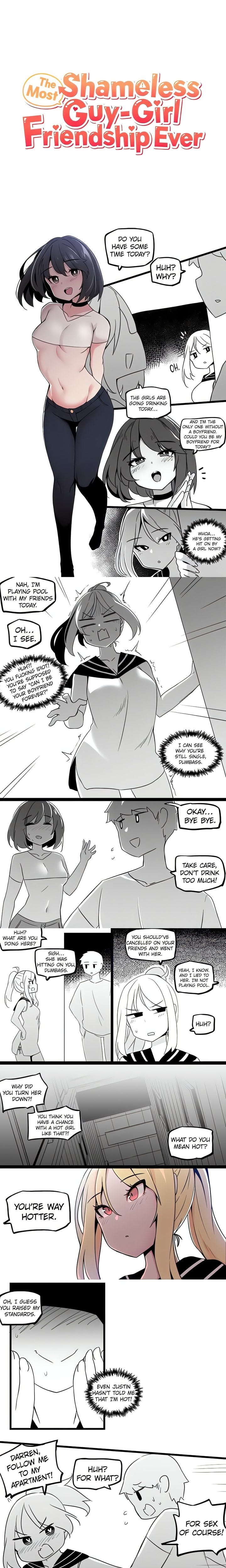 The Most Shameless Guy-Girl Friendship Ever Chapter 7 - Page 1
