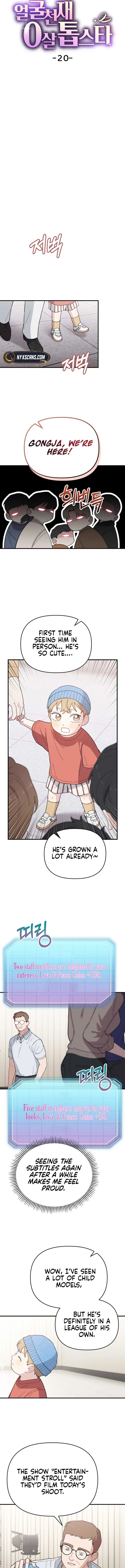 Face Genius, 0-Year-Old Top Star Chapter 20 - Page 3