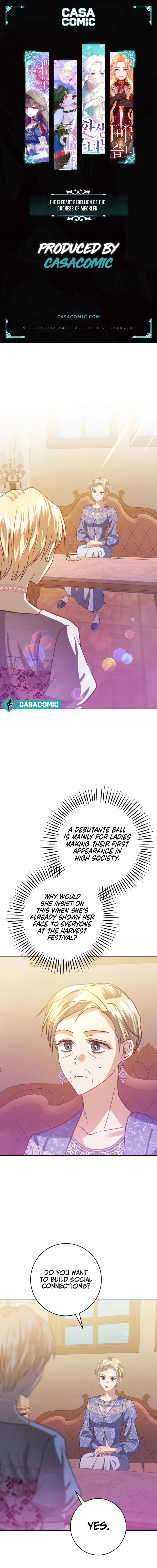 Duchess Mecklen’s Elegant Rebellion Chapter 22 - Page 1