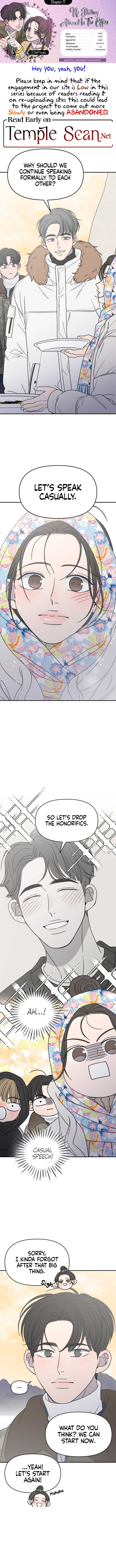 No Dating Allowed In The Office Chapter 17 - Page 1