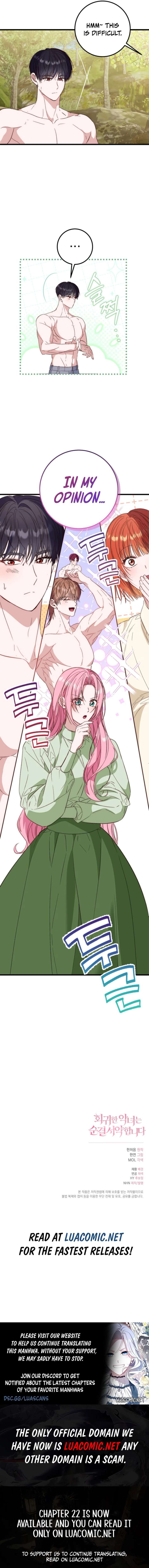 The Regressed Villainess Takes a Vow of Chastity Chapter 14 - Page 11