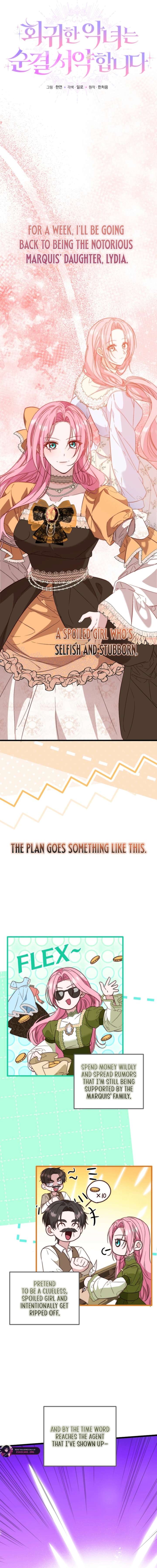 The Regressed Villainess Takes a Vow of Chastity Chapter 20 - Page 3