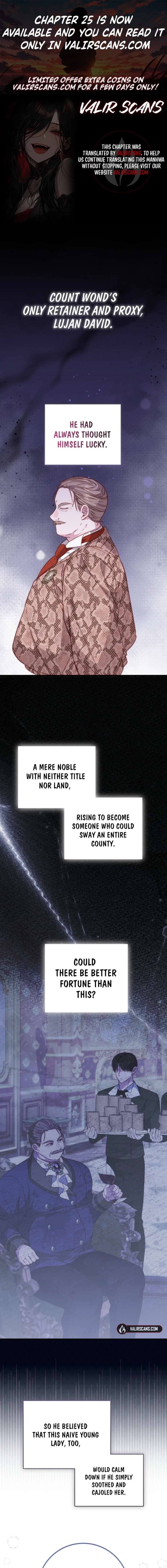 The Regressed Villainess Takes a Vow of Chastity Chapter 23 - Page 1