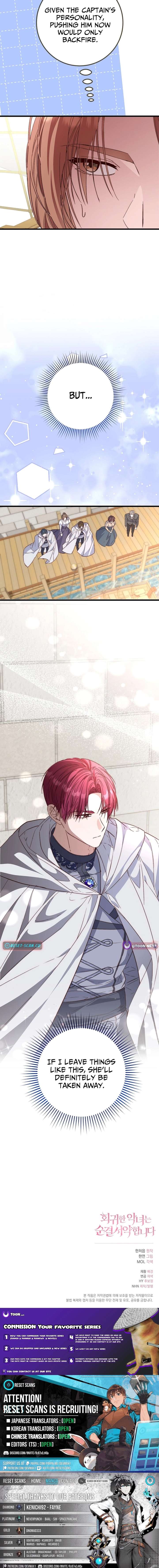 The Regressed Villainess Takes a Vow of Chastity Chapter 26 - Page 21