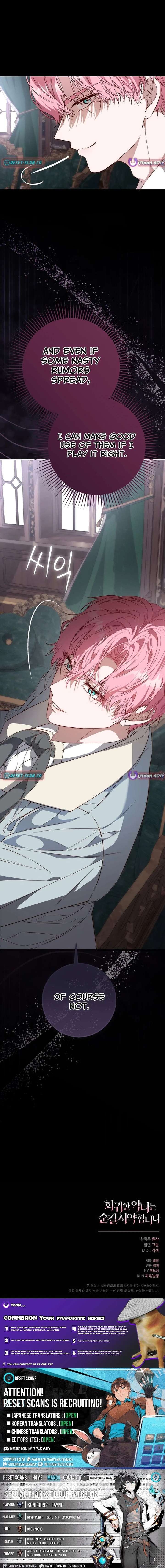 The Regressed Villainess Takes a Vow of Chastity Chapter 38 - Page 13