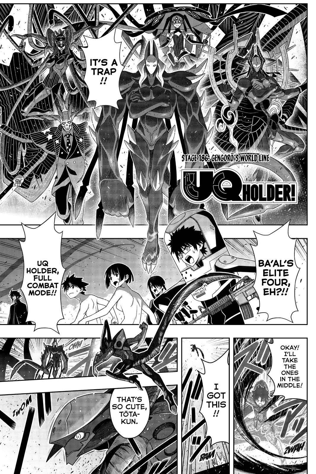 UQ Holder! Chapter 186 - Page 2