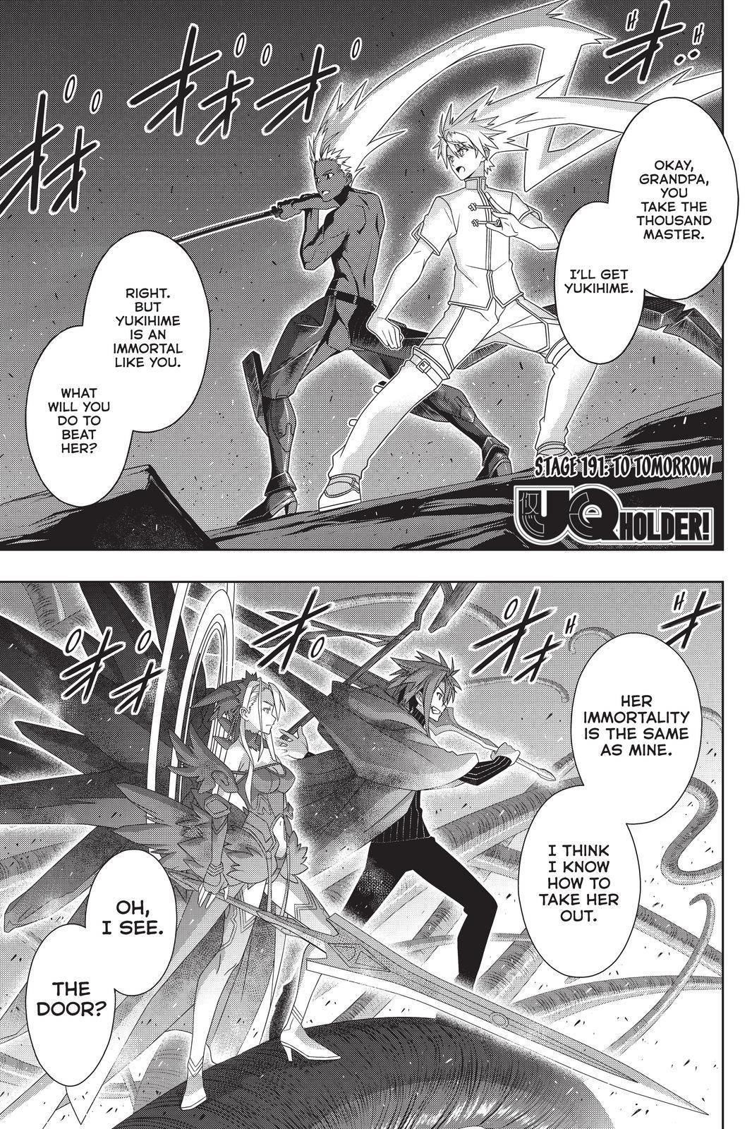 UQ Holder! Chapter 191 - Page 1