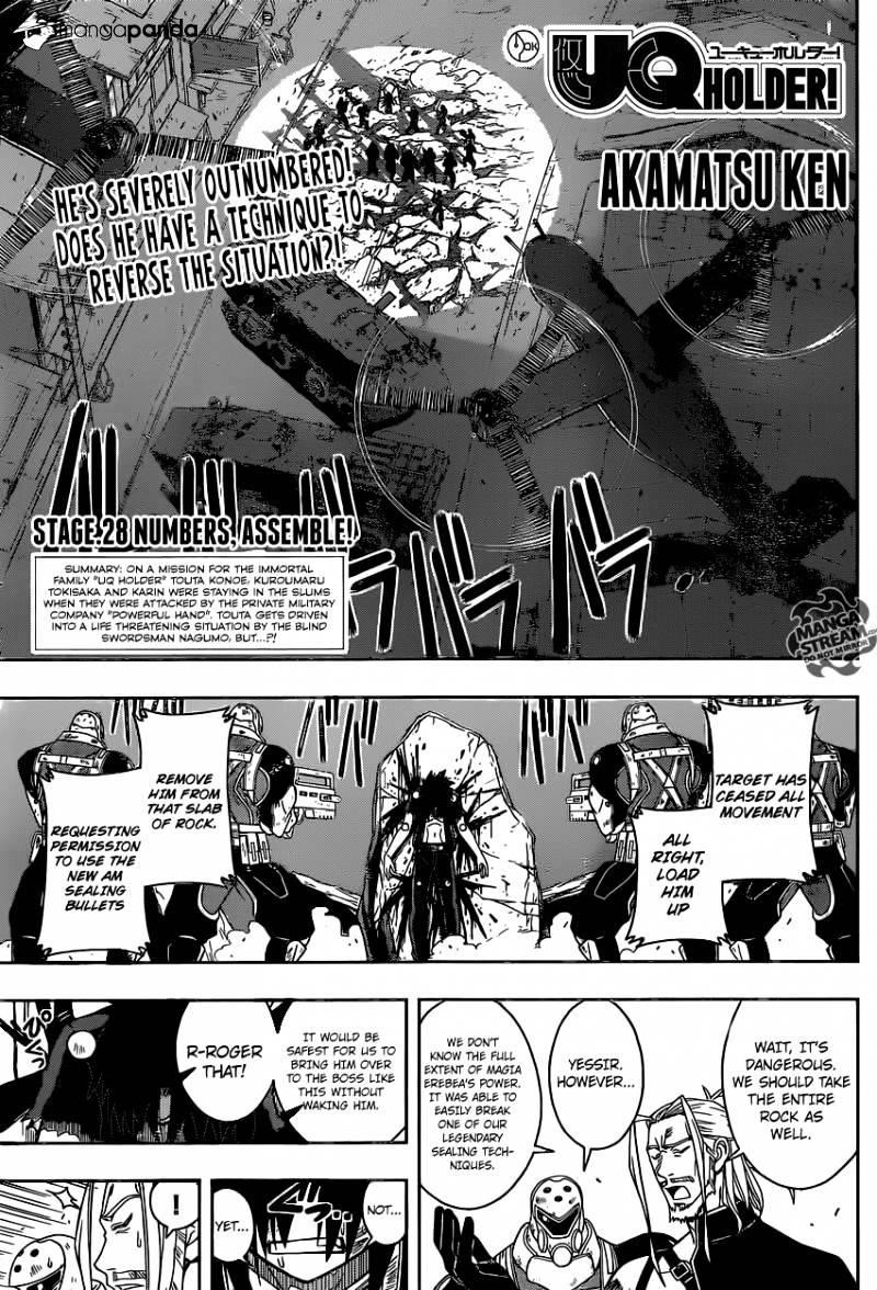 UQ Holder! Chapter 28 - Page 1