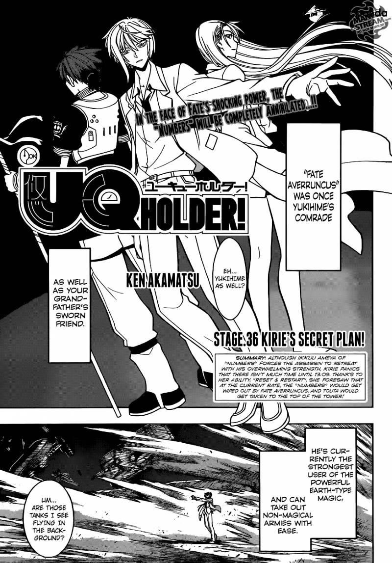 UQ Holder! Chapter 36 - Page 1
