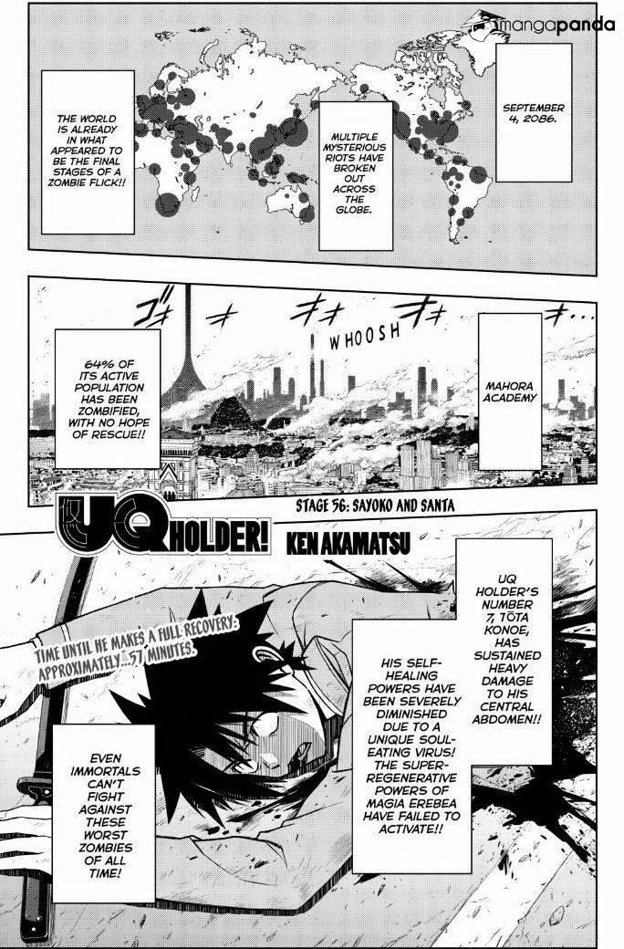 UQ Holder! Chapter 56 - Page 1