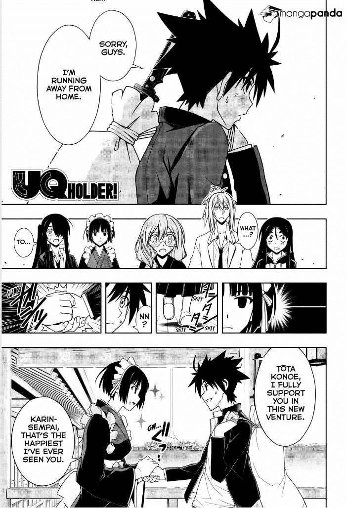 UQ Holder! Chapter 67 - Page 1