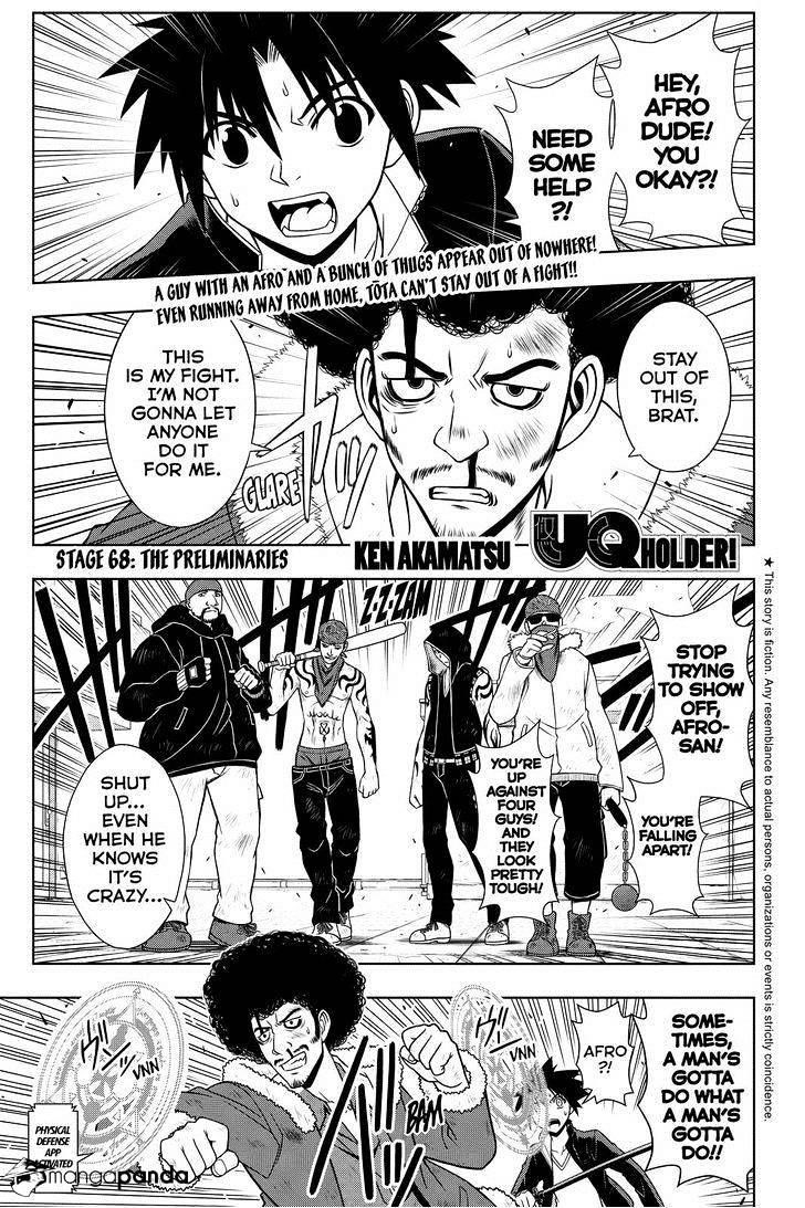 UQ Holder! Chapter 68 - Page 1
