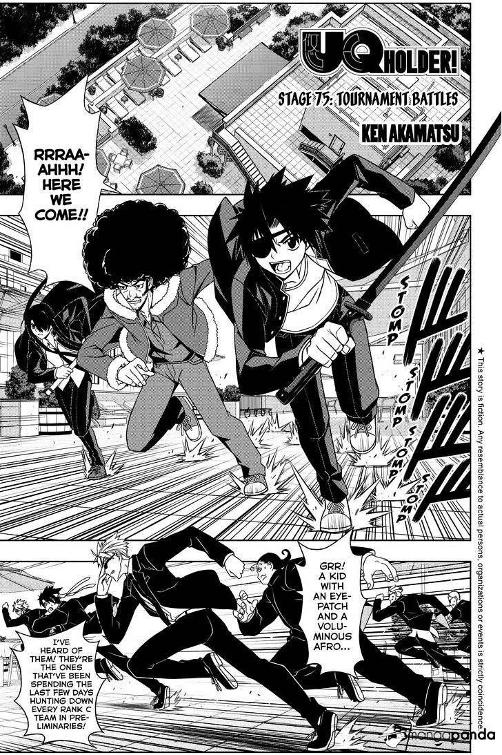 UQ Holder! Chapter 75 - Page 1