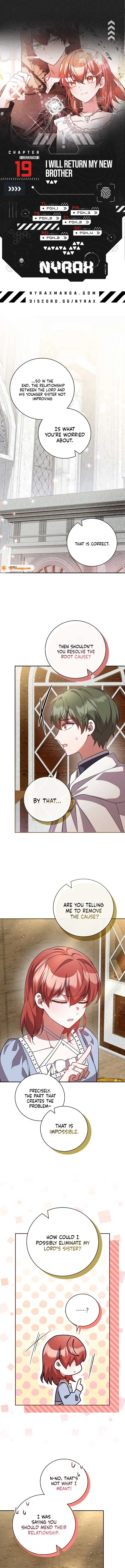 Returning My New Brother Chapter 19 - Page 1