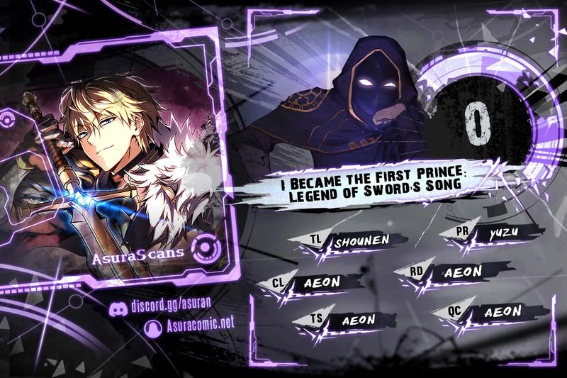I Became the First Prince: Legend of Sword’s Song Chapter 0 - Page 1