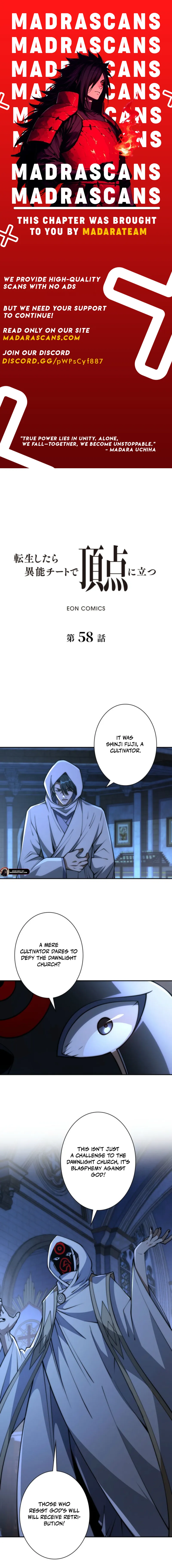 Reborn With Might: Spearhead to the Zenith Chapter 58 - Page 1
