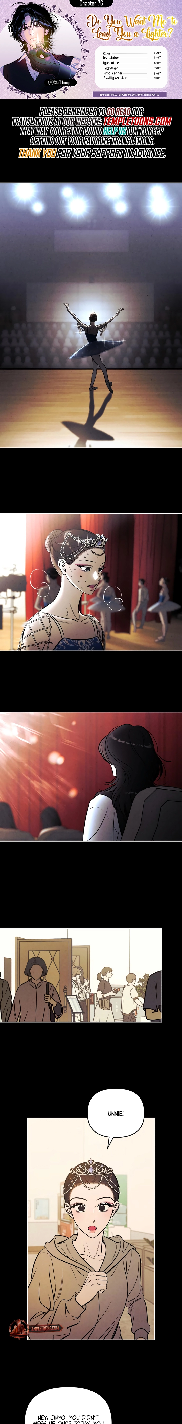 Do You Want Me to Lend You a Lighter? Chapter 76 - Page 1