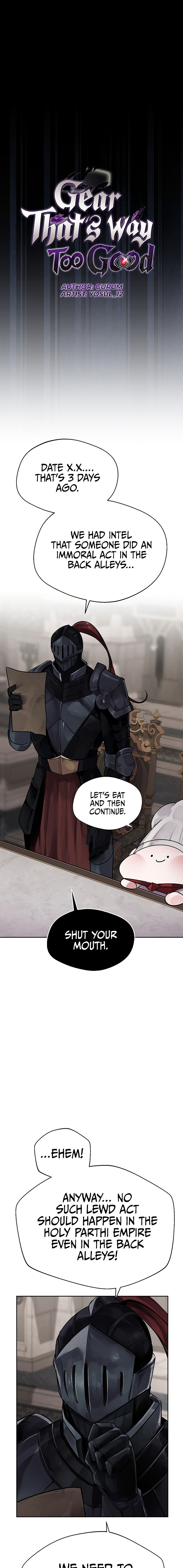 Gear that’s Way Too Good Chapter 15 - Page 1