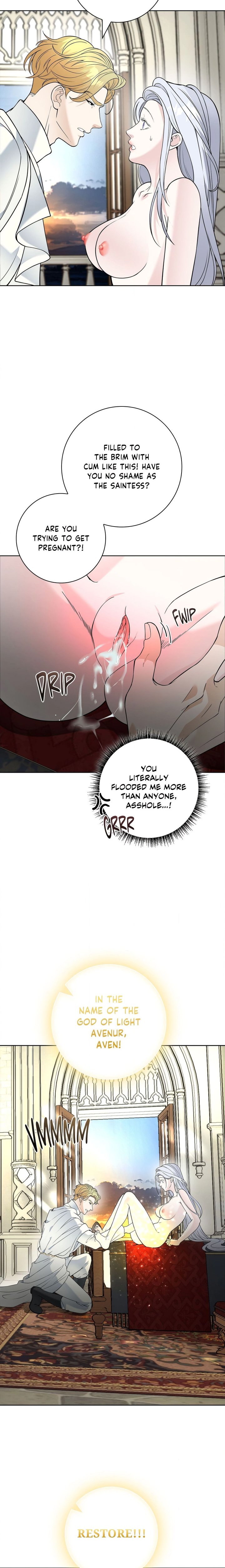 The Saintess’s Petals Are Drenched (Uncensored) Chapter 10 - Page 19